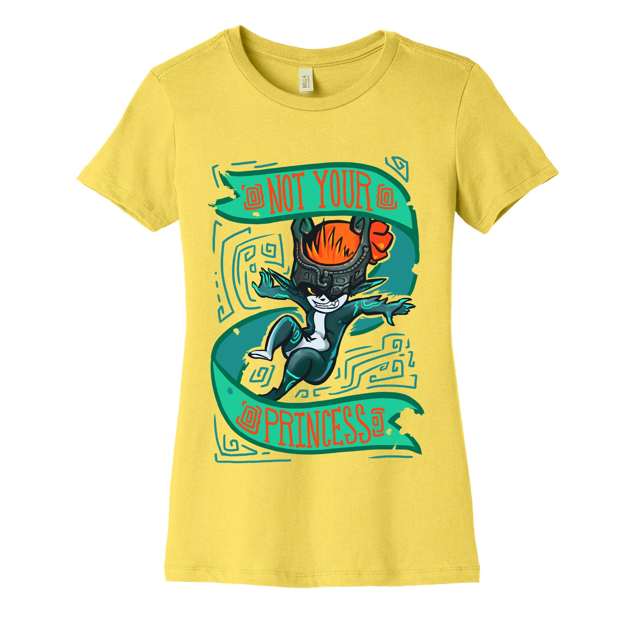 Not Your Princess Midna Parody Women's Cotton Tee
